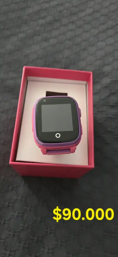 Reloj inteligente infantil rosa - miniatura 1