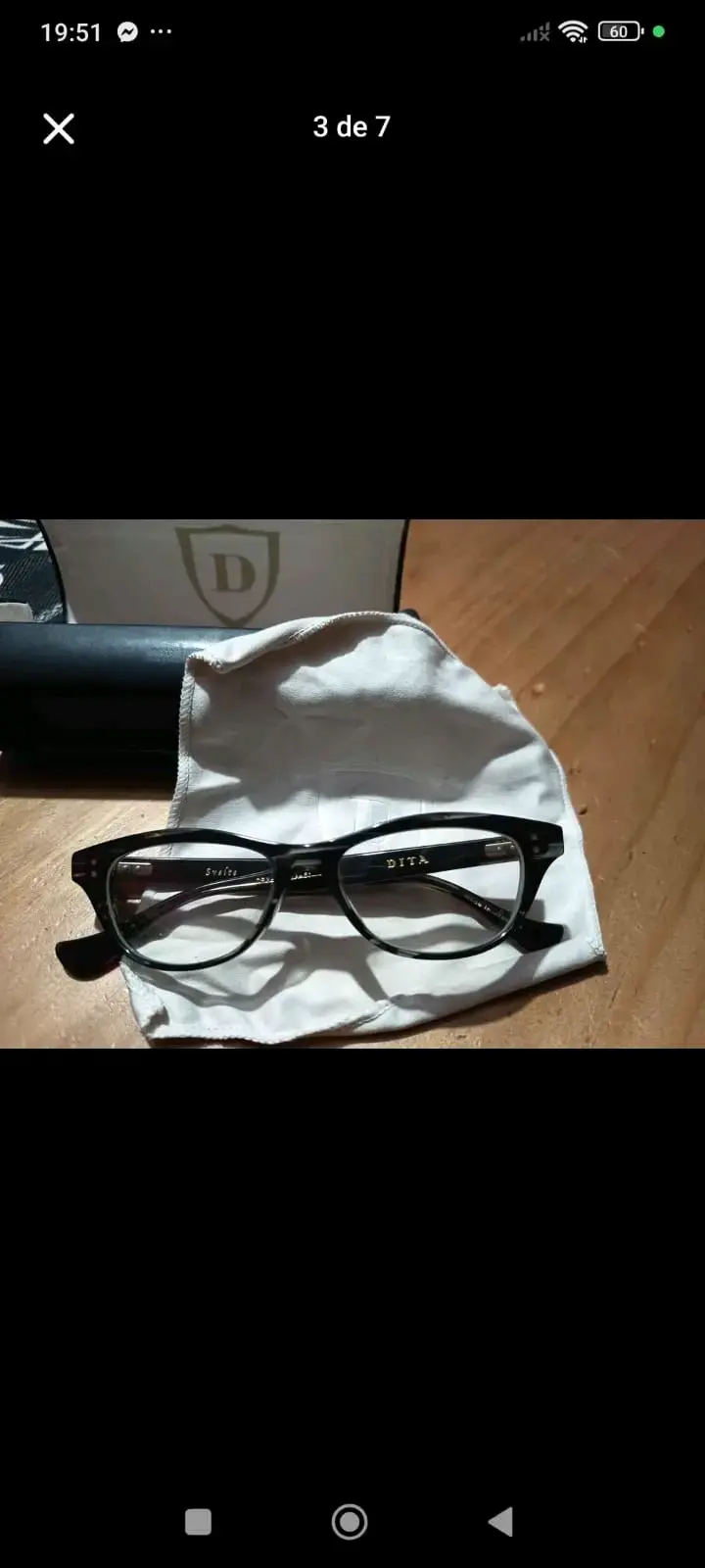 Lentes ópticos Dita negros - 2