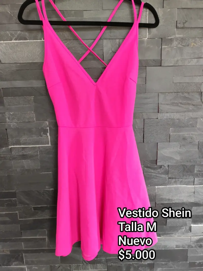 Vestido fucsia Shein nuevo