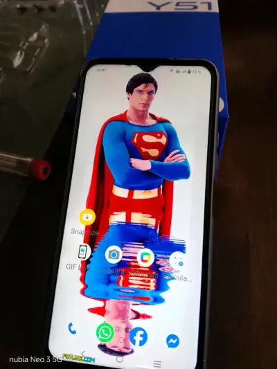 Smartphone Vivo Y51 5G negro - miniatura 2