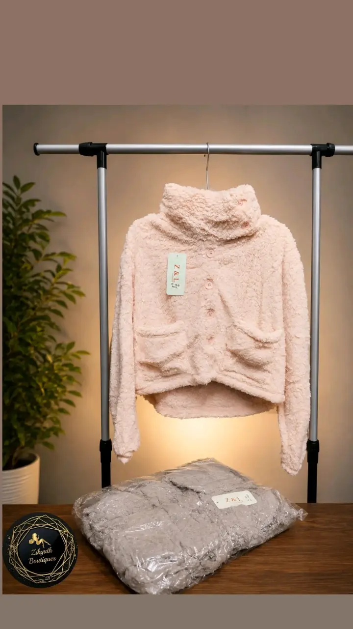 Chaqueta de borrego beige