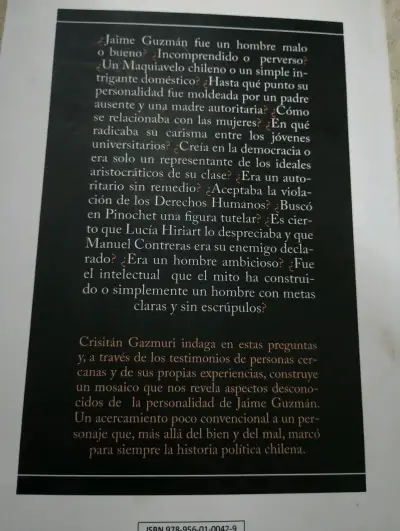 Libro '¿Quién era Jaime Guzmán?' - miniatura 2