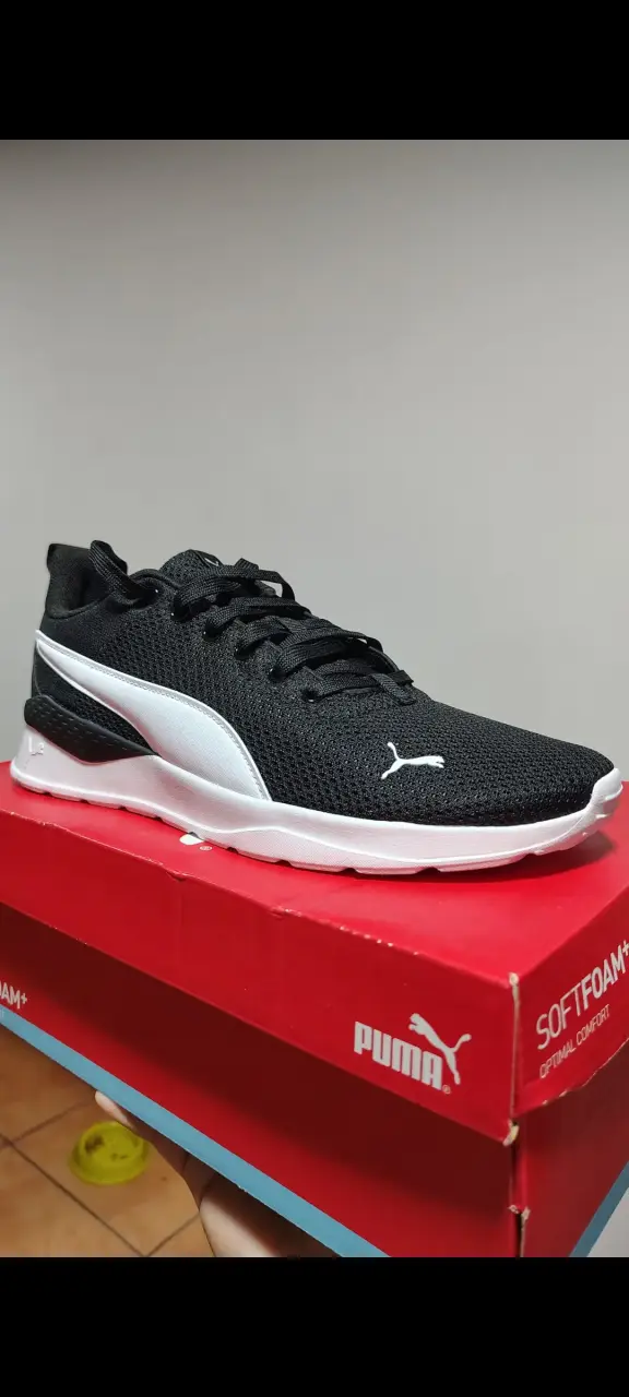 Zapatillas negras Puma Softfoam Talla 42 - 1