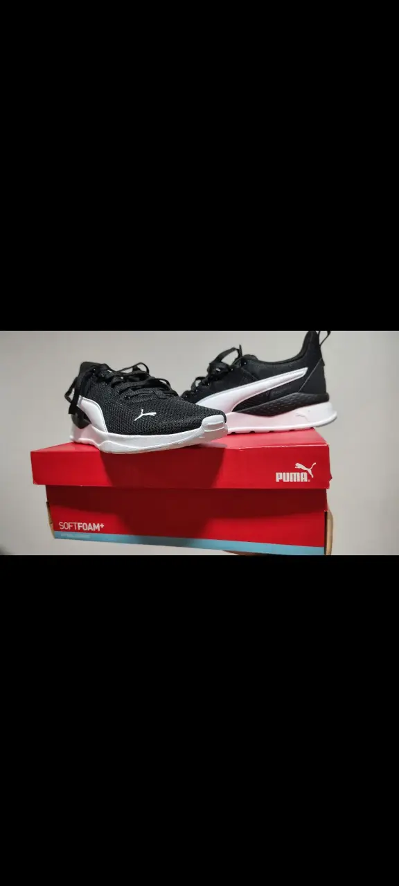 Zapatillas negras Puma Softfoam Talla 42 - 2