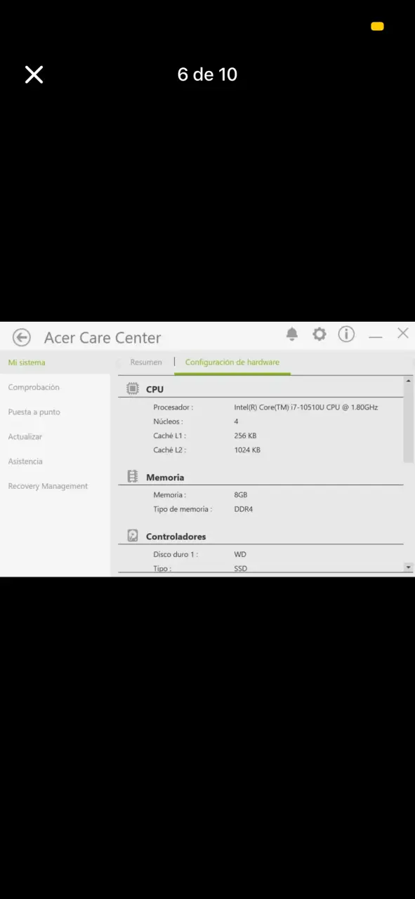 Computador Acer Swift 3 SF314-58G - 5
