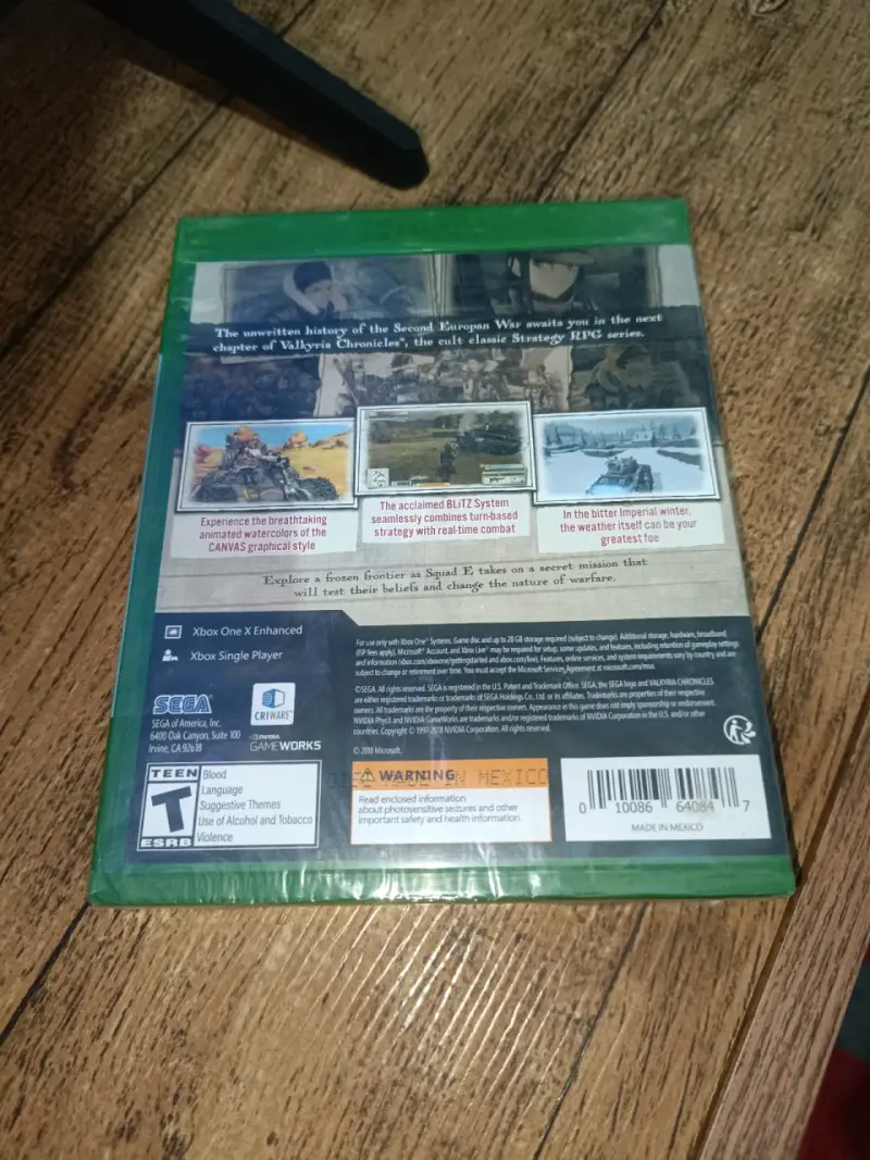 Valkyria Chronicles 4 Xbox One Nuevo sellado - 2