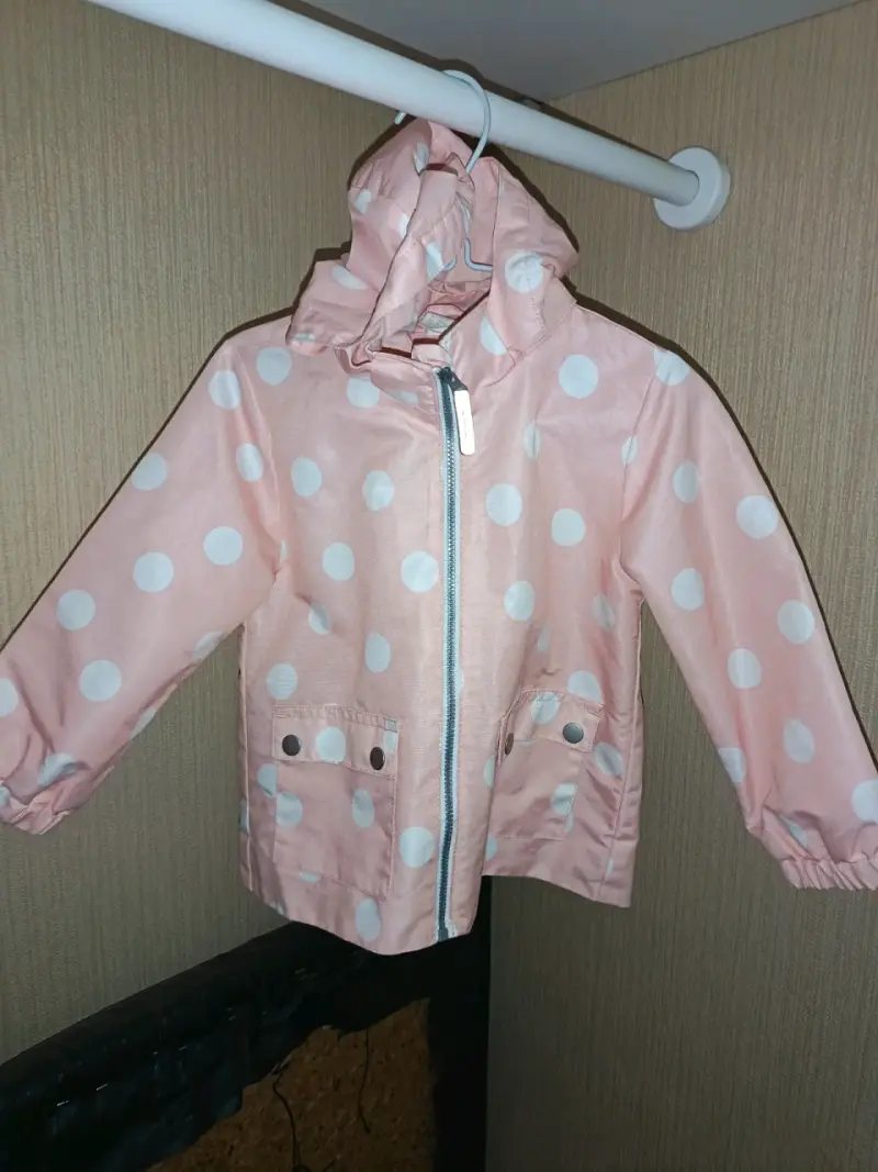 Chaqueta infantil azul bordada - 4