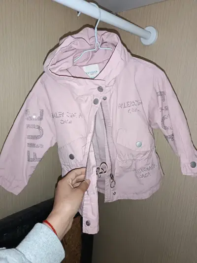 Chaqueta infantil azul bordada - miniatura 5