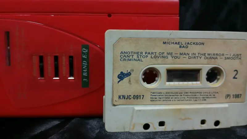 Casete Michael Jackson Bad