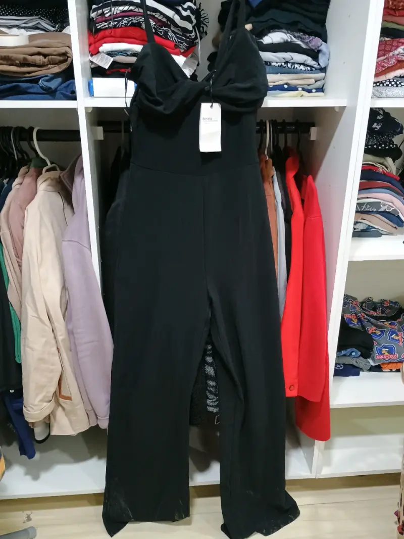 Vestido animal print con etiqueta - 3