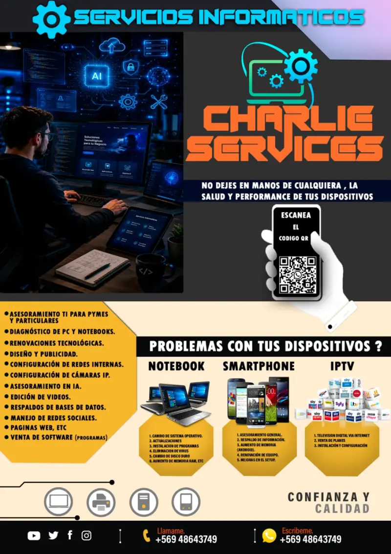 Servicios Informáticos a domicilio