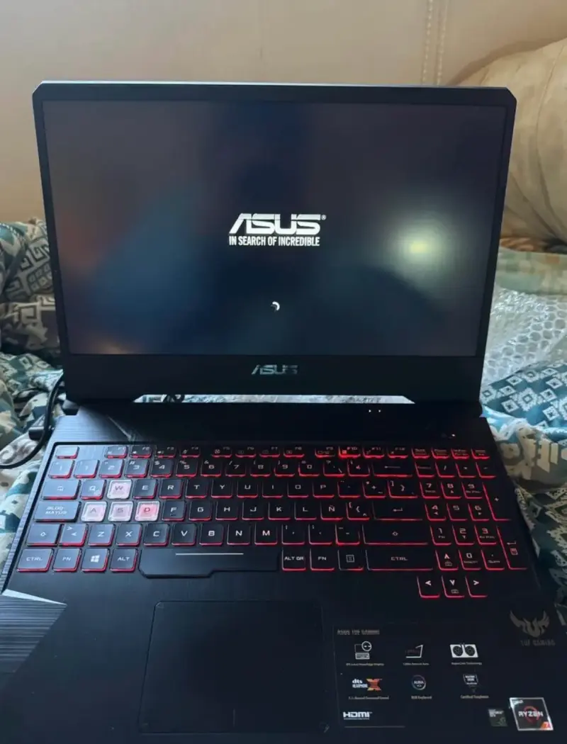 Notebook ASUS TUF FX505 Gaming ryzen 7 - 1