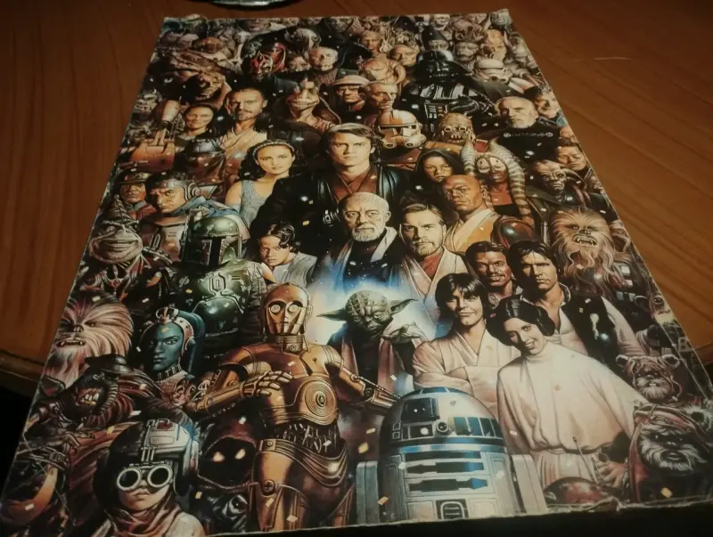 Póster vintage de Star Wars