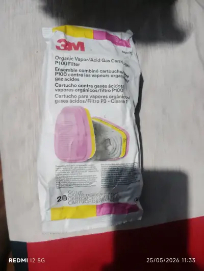 Filtros 3m cinta 3m buzo antiácido chemax 2 - miniatura 1