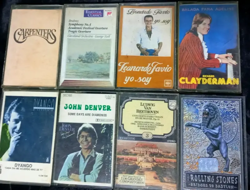 Cassettes variados por unidad o lote