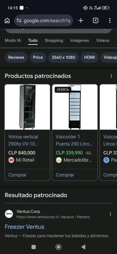 Lg-290Led. Nevera - miniatura 2