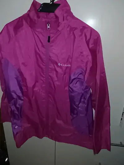 Cortaviento Columbia fucsia - miniatura 1
