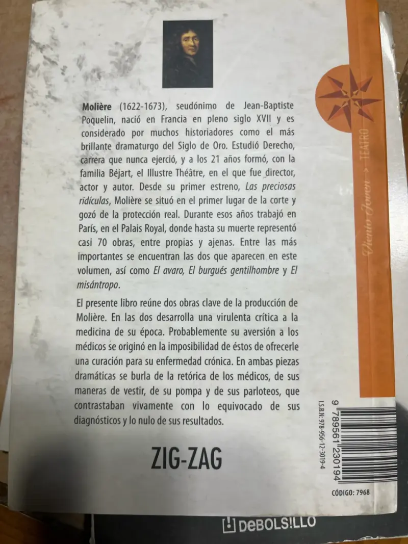Libro Molière El médico a palos - 2