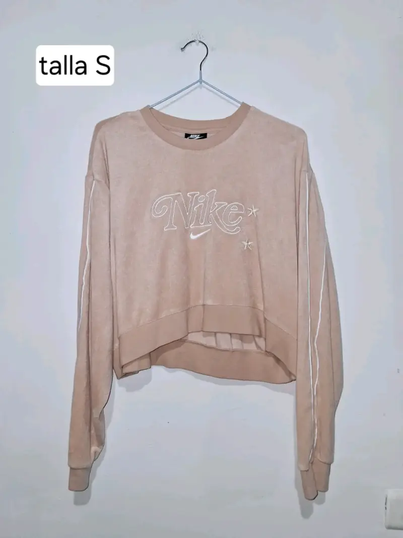 Polerón Nike beige talla S - 1