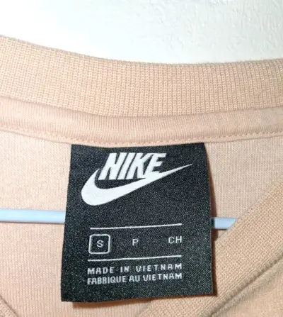 Polerón Nike beige talla S - miniatura 3