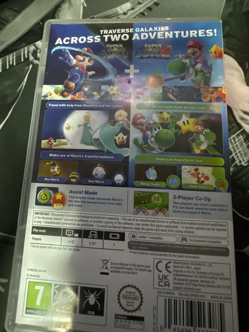Juego Nintendo Switch Super Mario Galaxy 1 y 2 - 2