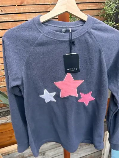 Pijama polar Geeps Lingerie con estrellas - miniatura 2