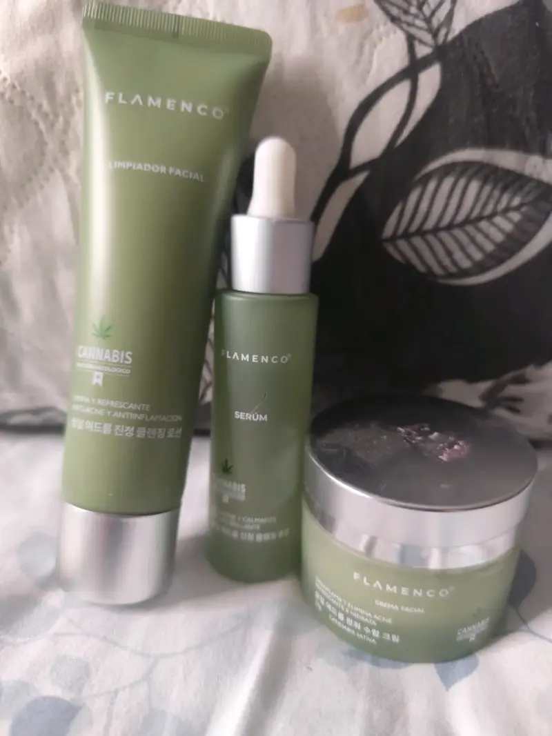 Set de cuidado facial Flamenco