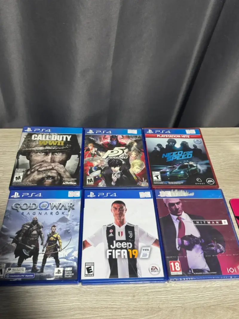 Colección de juegos PS4