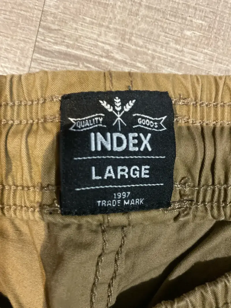 Pantalón jogger caqui hombre - 2