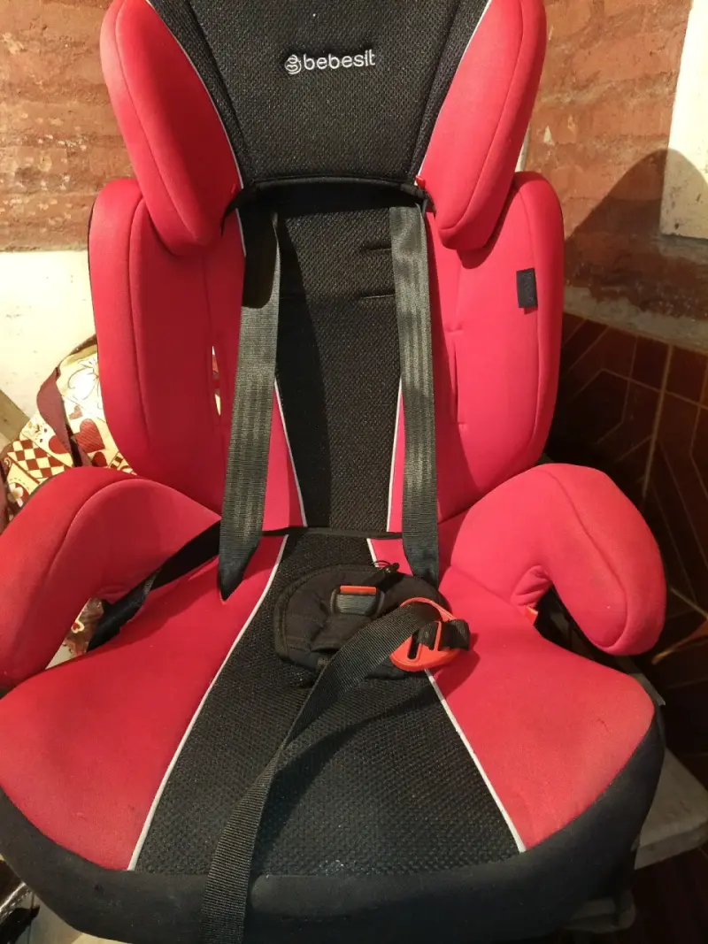 Silla para auto BebeSIT roja - 3