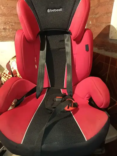 Silla para auto BebeSIT roja - miniatura 3