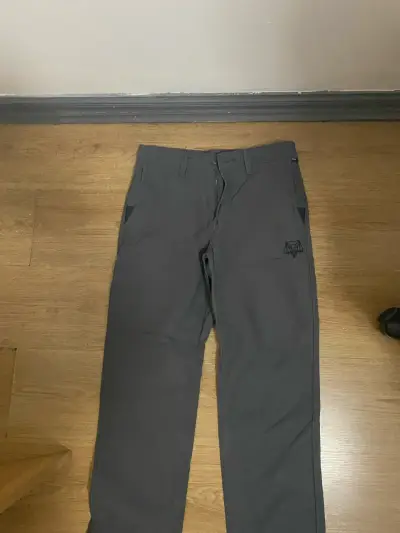 Pantalón gris oscuro casual talla 28 hombre - miniatura 1