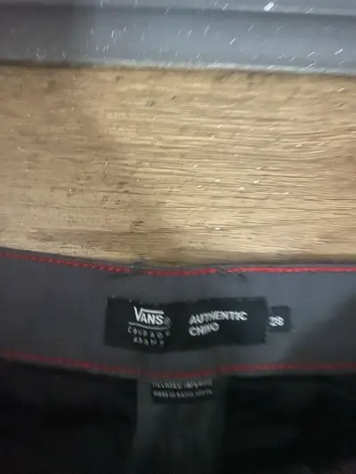 Pantalón gris oscuro casual talla 28 hombre - miniatura 2