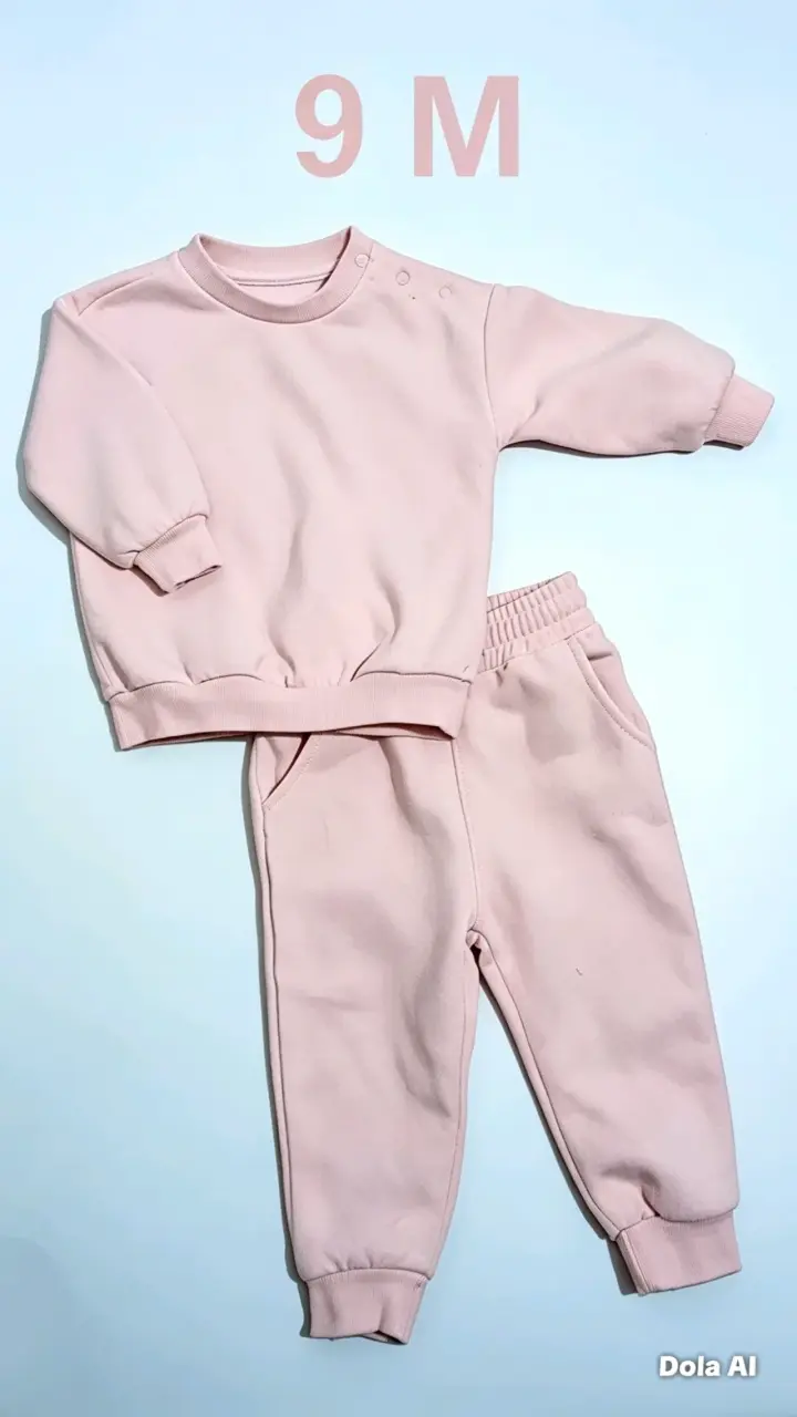 Conjunto de bebé floreado 6M - 3