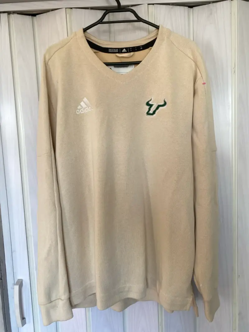 Polerón beige Adidas con logo - 1