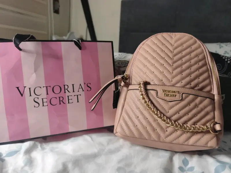 Mochila Victoria's Secret rosa