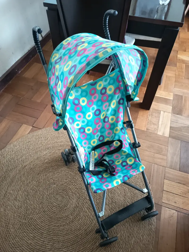 Coche paraguas infantil colorido - 1