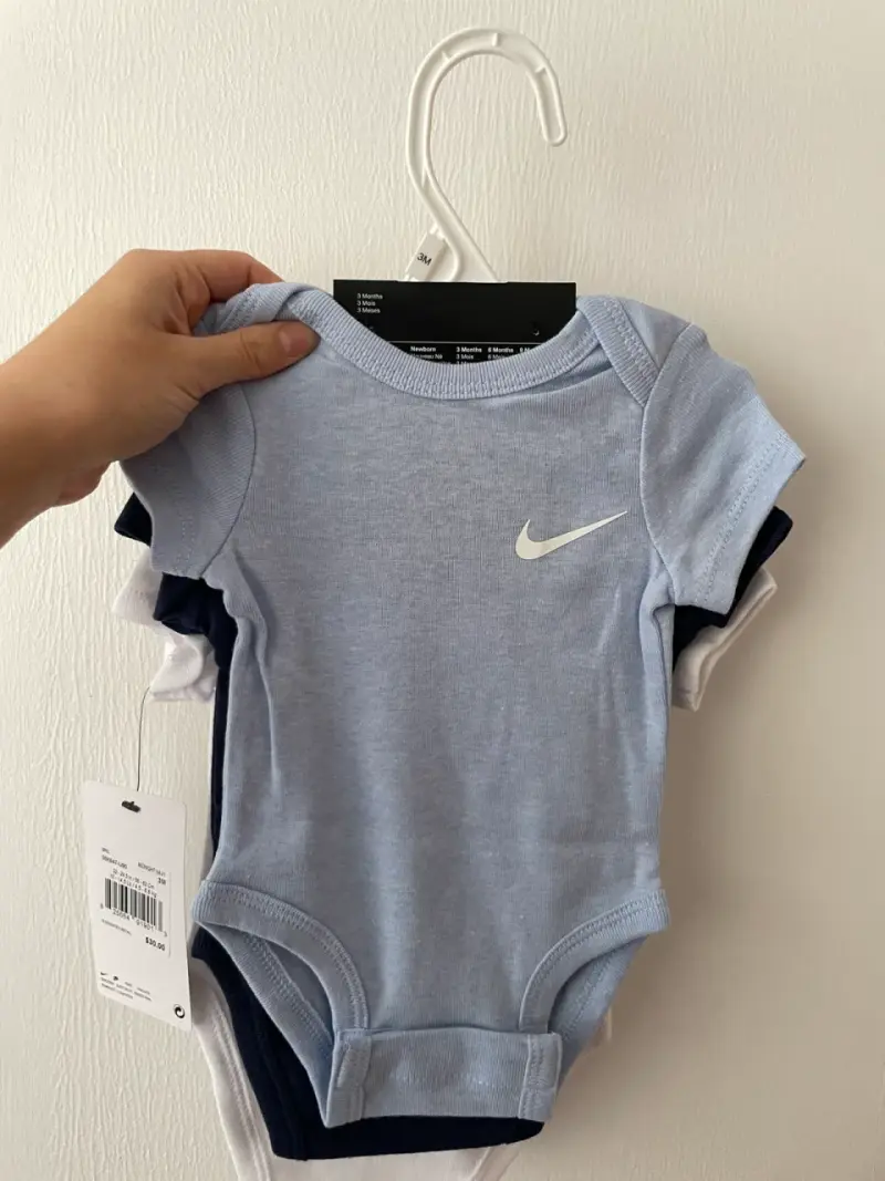 Bodysuits Nike para bebé 3M - 4