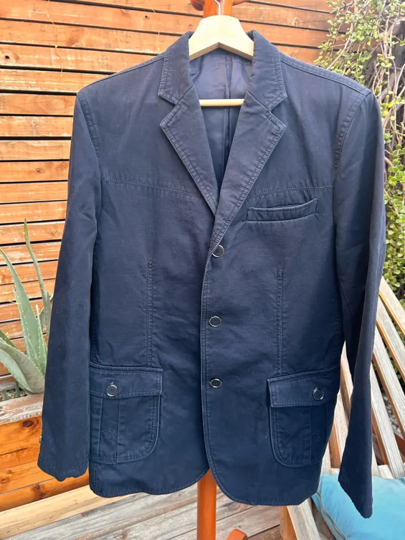 Chaqueta azul marino - 1