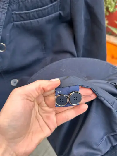 Chaqueta azul marino - miniatura 3