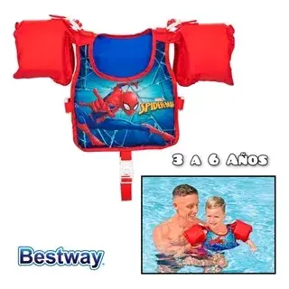 Chaleco flotador infantil Spider-Man - 1