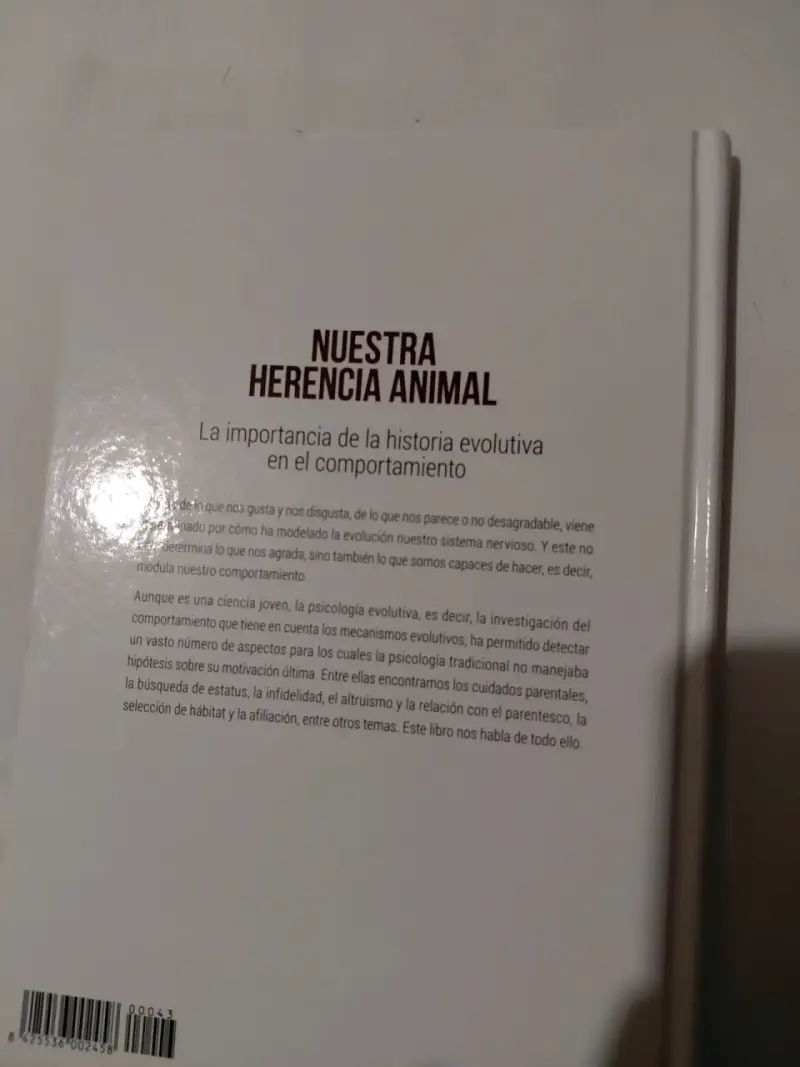 Libro 'Nuestra herencia animal' - 2