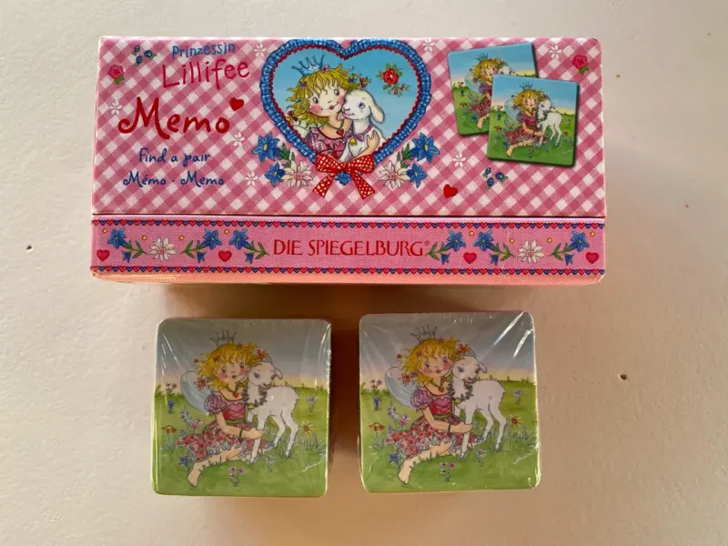 Juego Memo de Princesa Lillifee - 1