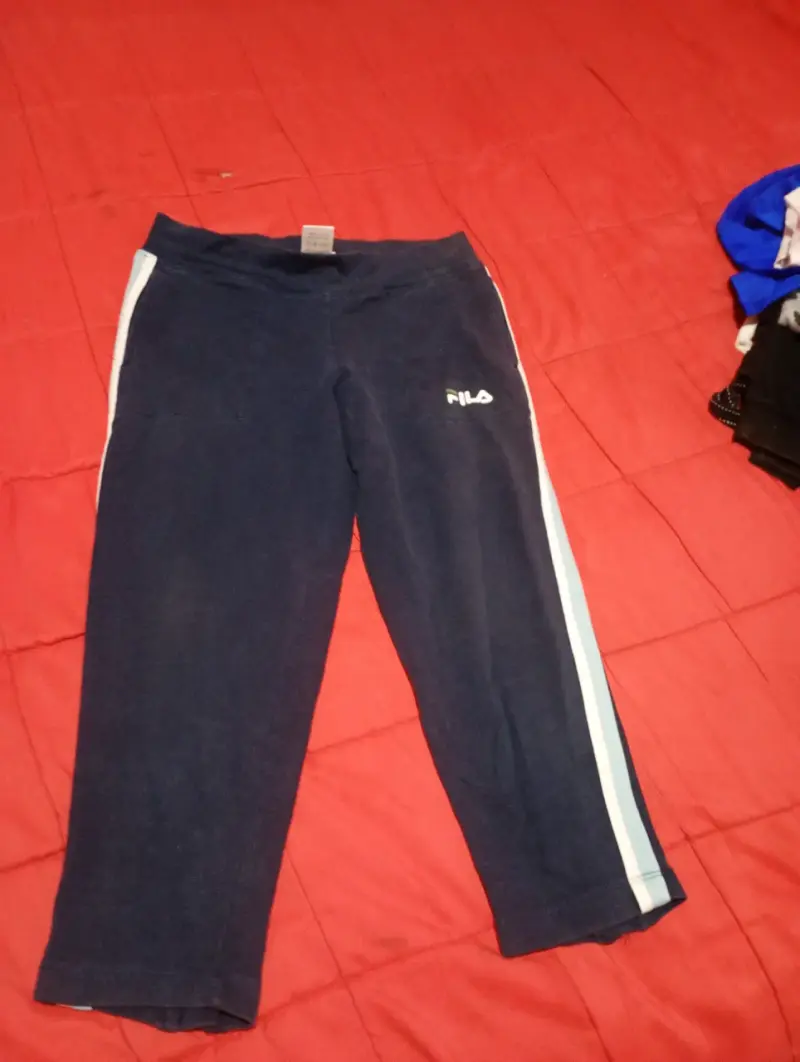Calza deportiva azul marca fila poleras de hombre - 1