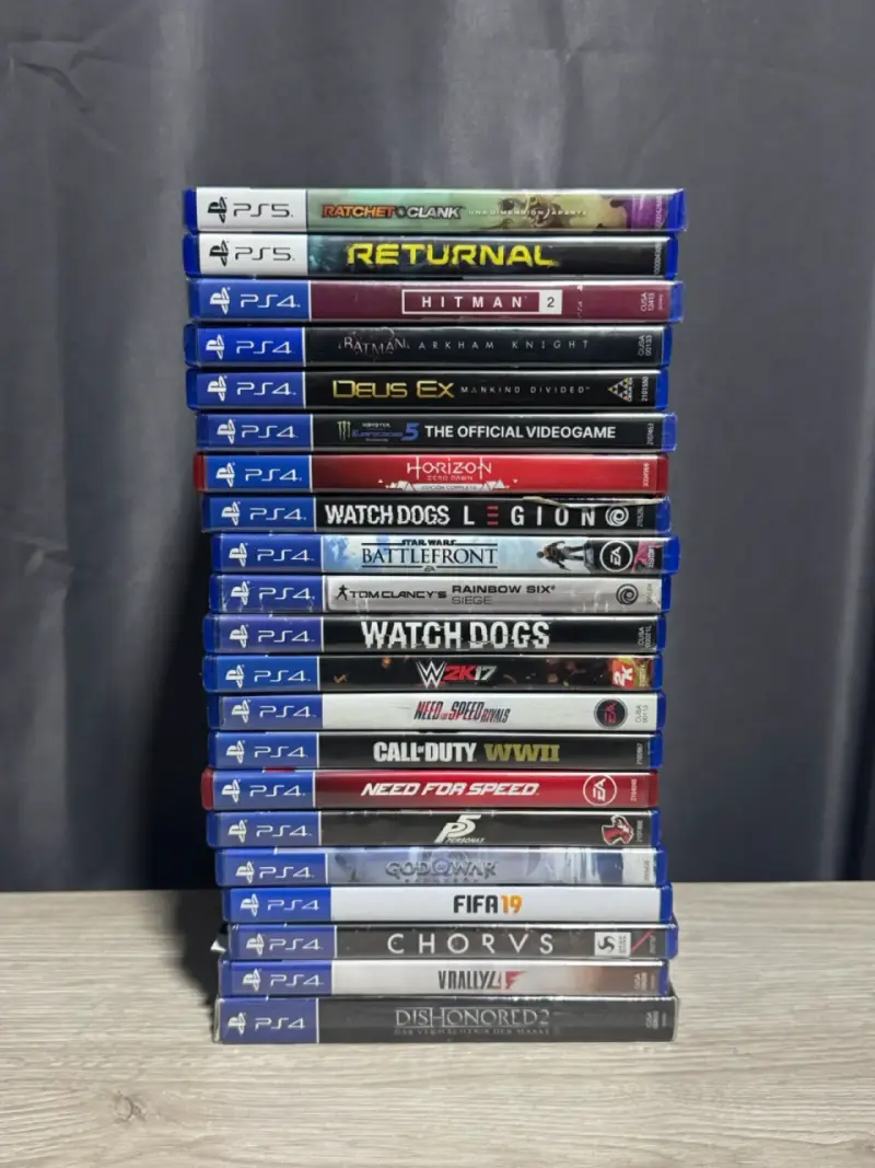 Lote de videojuegos PS4 y PS5