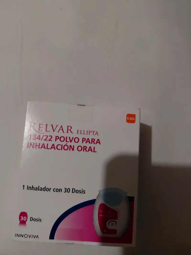 Inhalador Relvar Ellipta 30 dosis - 1