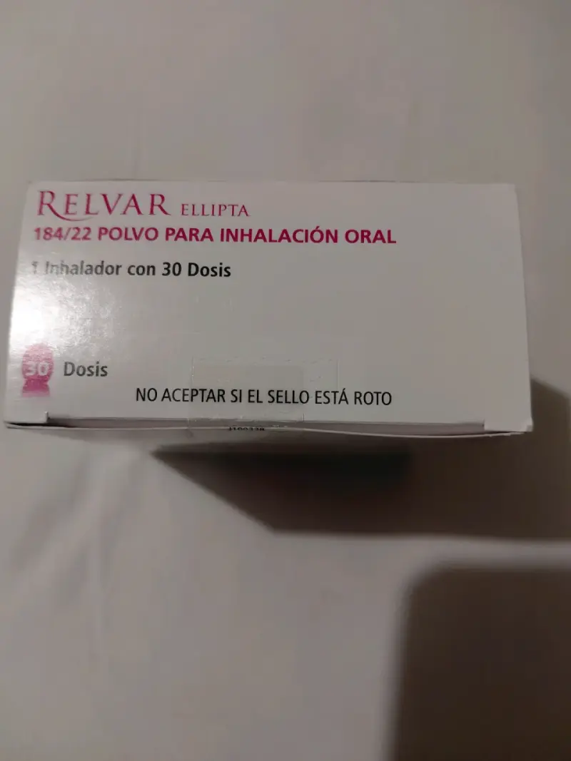 Inhalador Relvar Ellipta 30 dosis - 2