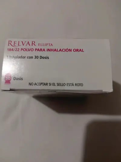 Inhalador Relvar Ellipta 30 dosis - miniatura 2