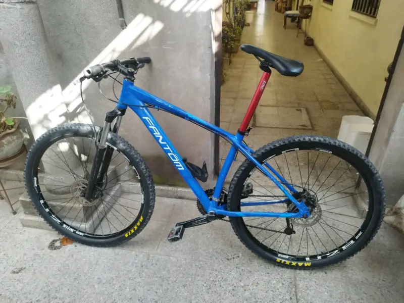 Bicicleta de montaña Fantom azul - 1