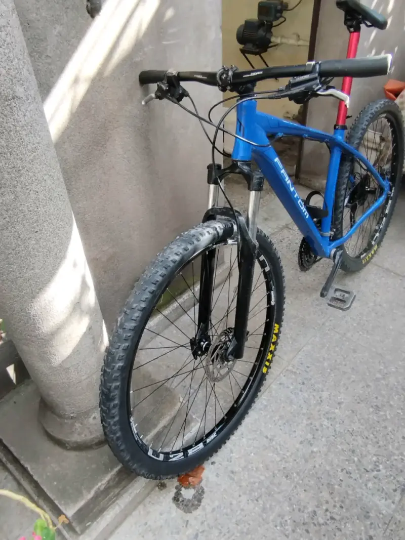 Bicicleta de montaña Fantom azul - 4